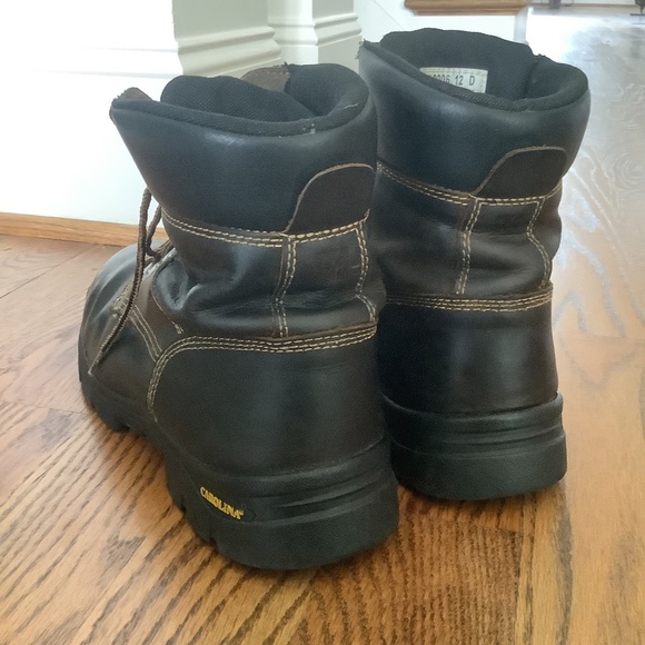 Carolina Men's Rugged Leather Work Boot Size 12 - Picture 13 of 16